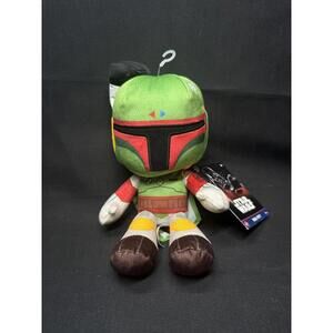 Star Wars Boba Fett Plush Stuffed Toy‎ Doll Mattel 2022 Disney Collectible